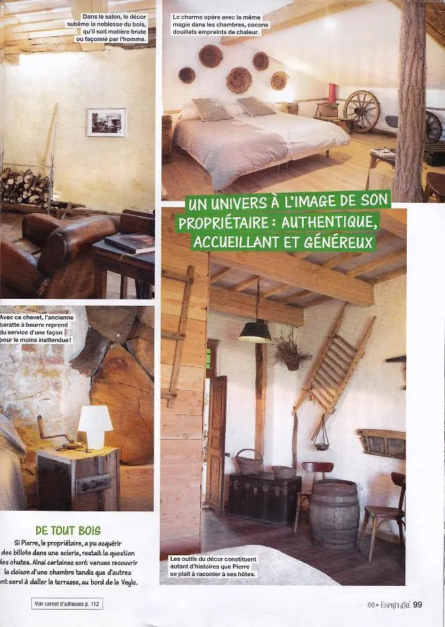 Gasthuis Le Moulin De Chamambard Hotel Saint-Denis-les-Bourg